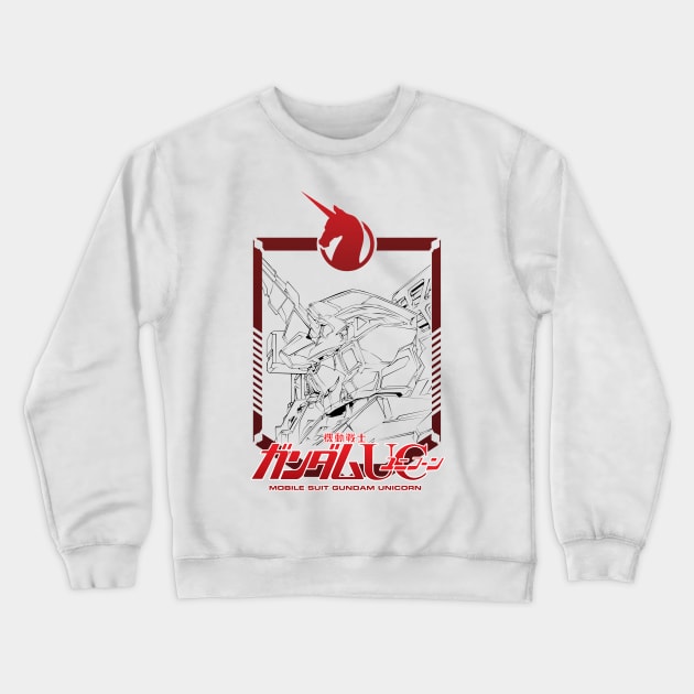 UC Gundam Crewneck Sweatshirt by DAIMOTION